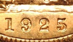 1925 London Mint - No Mintmark