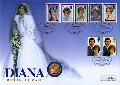 1981 Sovereign - Diana, Princess of Wales - First Day Cover